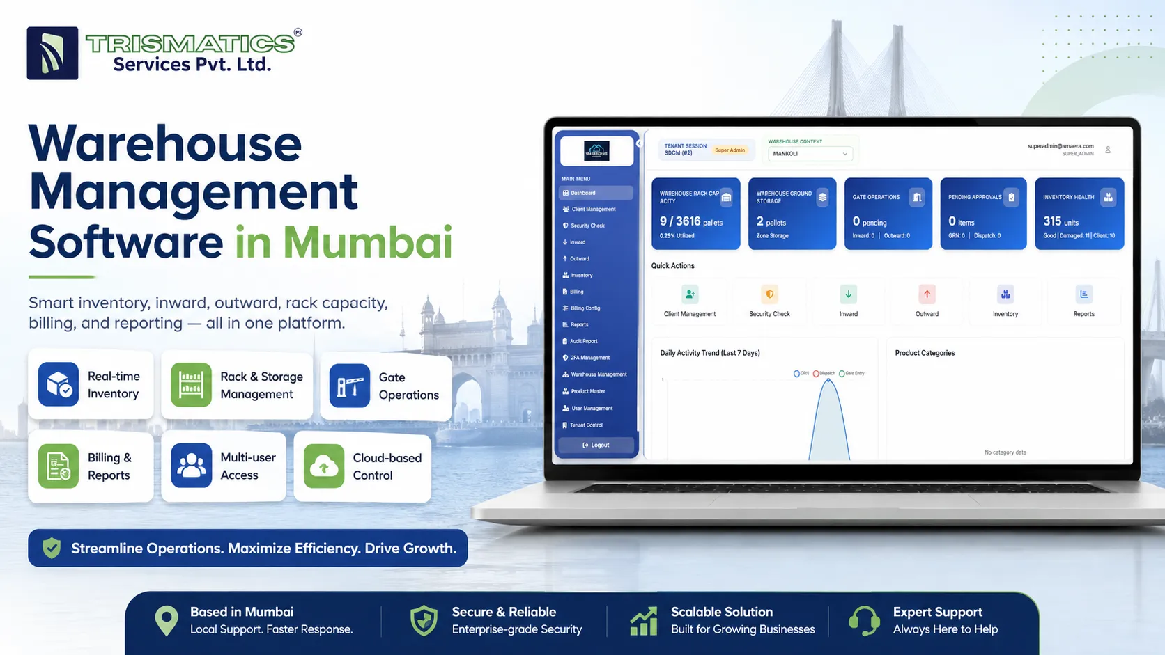 Warehouse Management Software in Mumbai