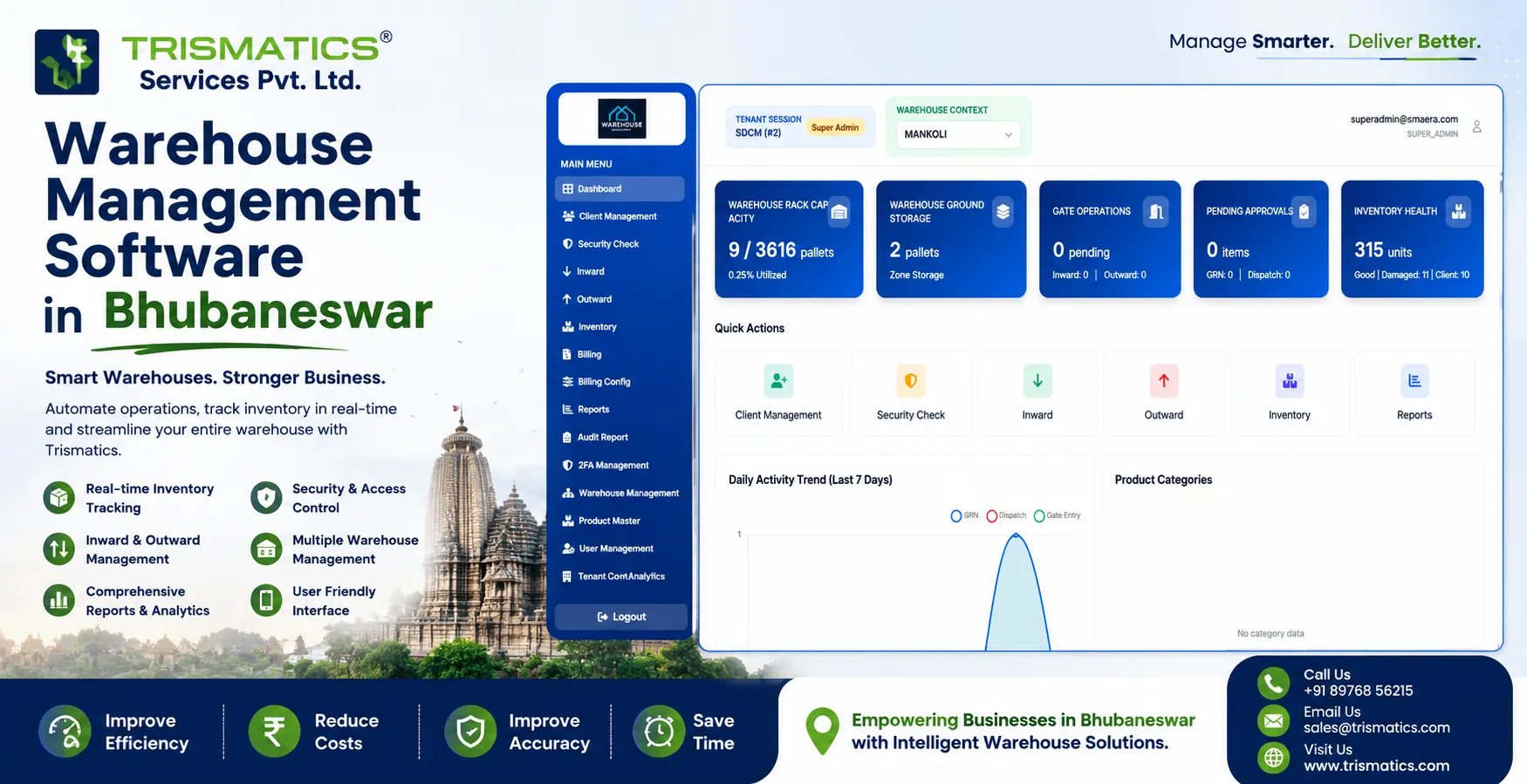 Warehouse Management Software in Bhubaneswar