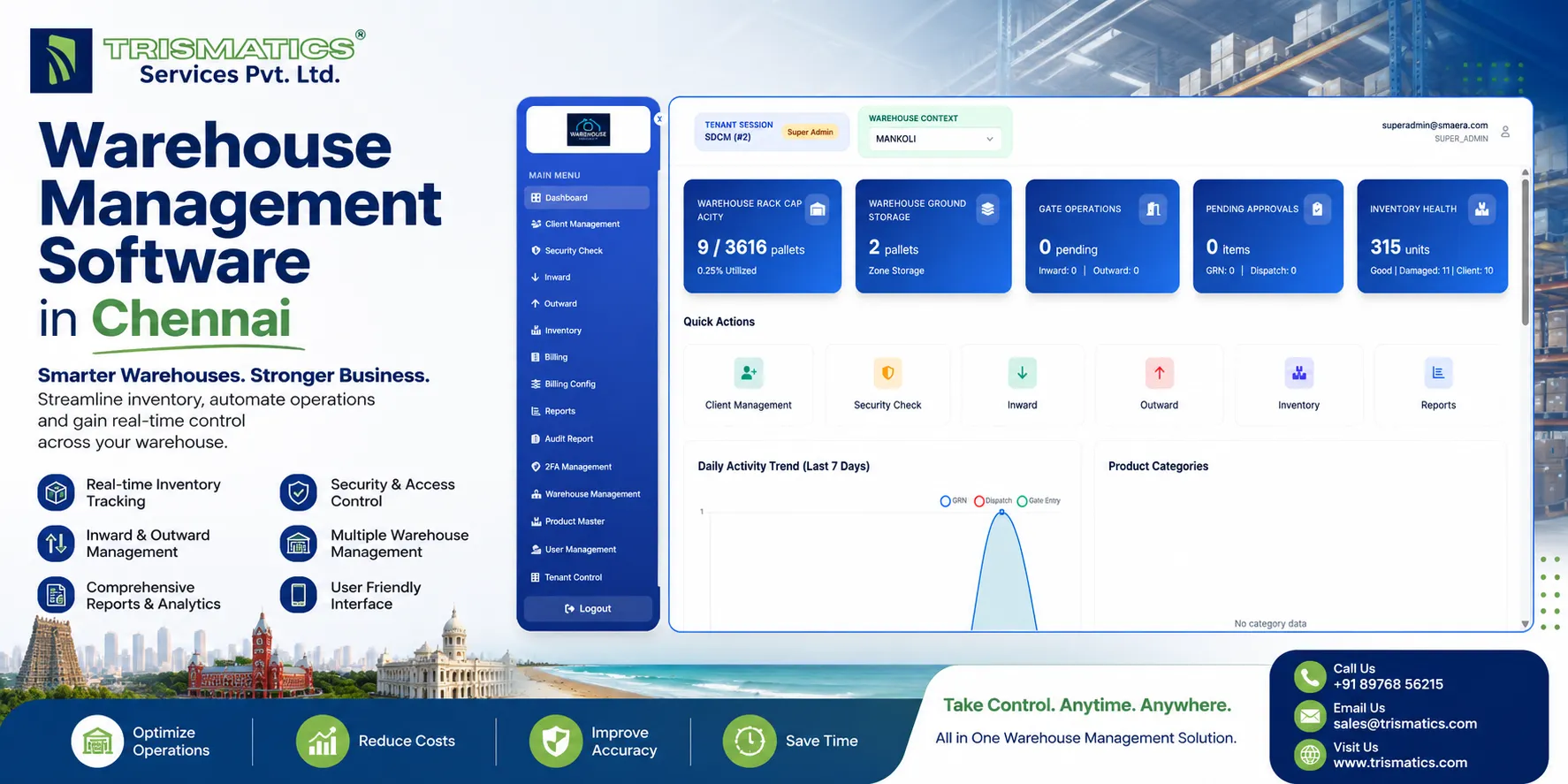 Warehouse Management Software in Chennai