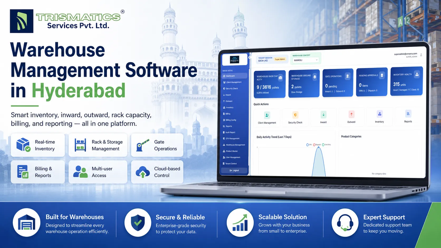 Warehouse Management Software in Hyderabad