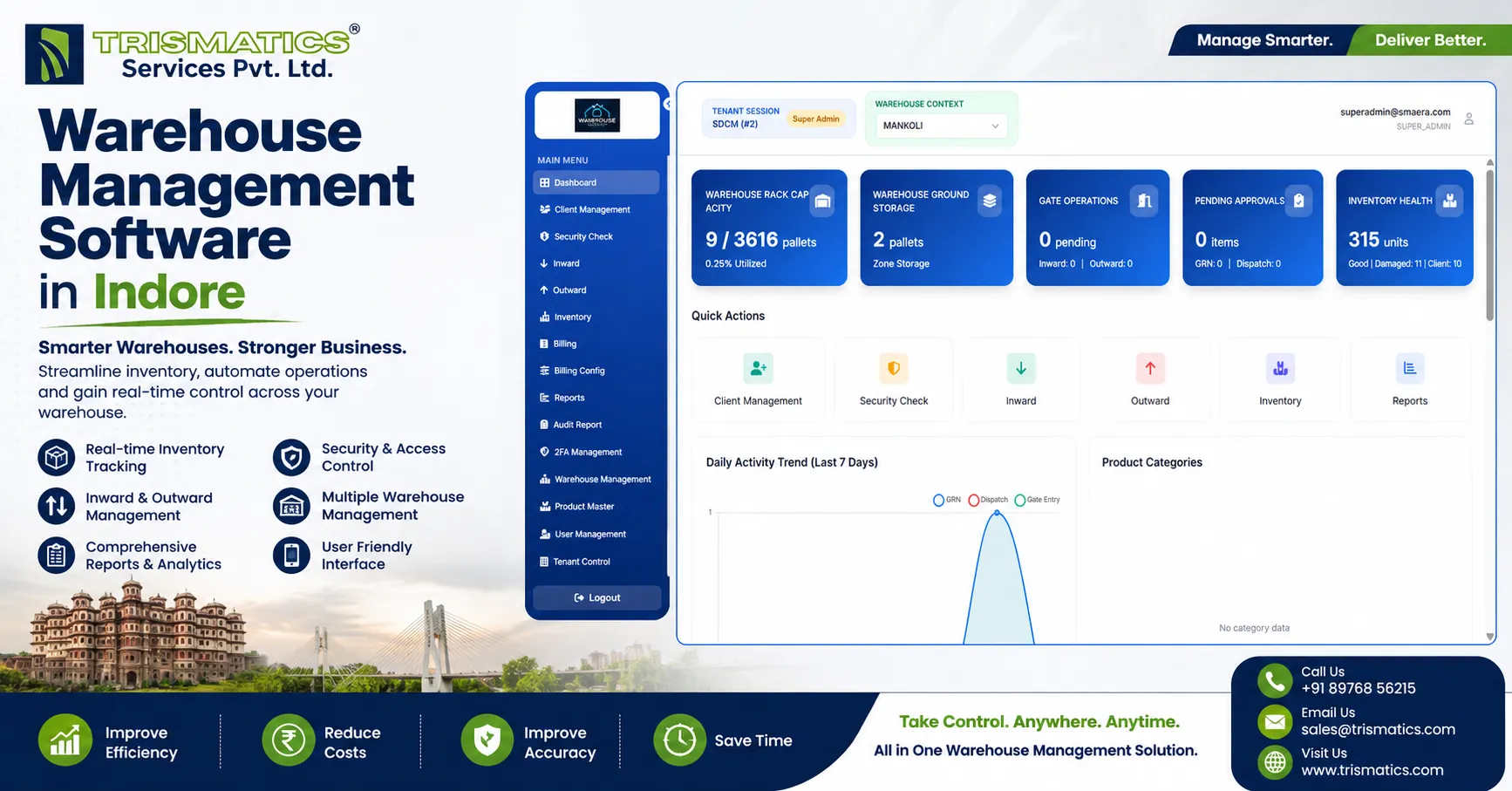 Warehouse Management Software in Indore