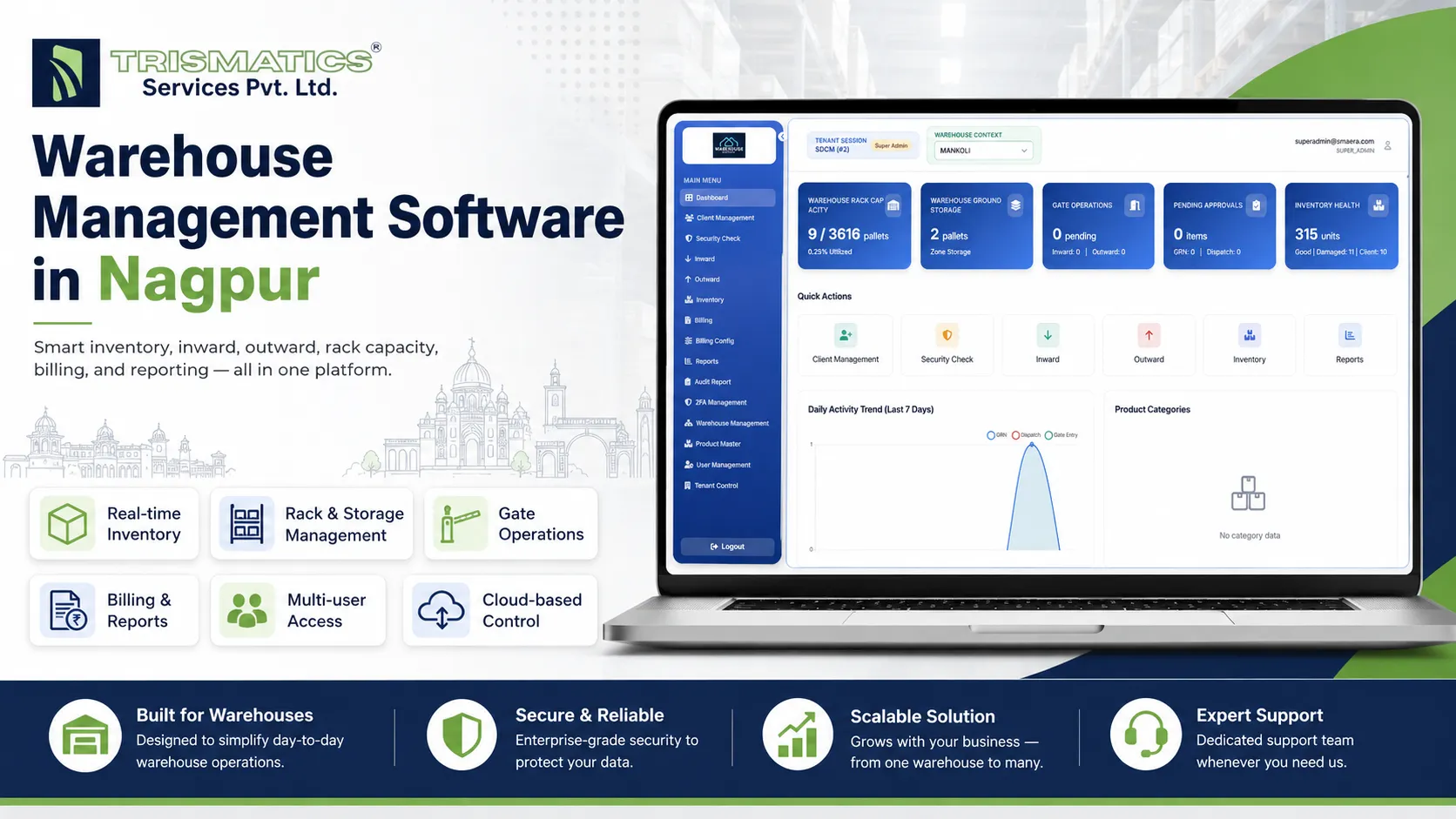 Warehouse Management Software in Nagpur