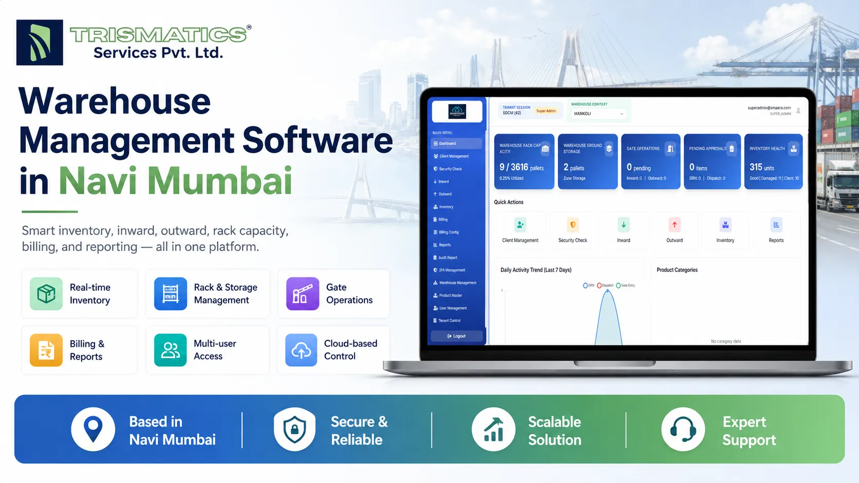 Warehouse Management Software in Navi Mumbai