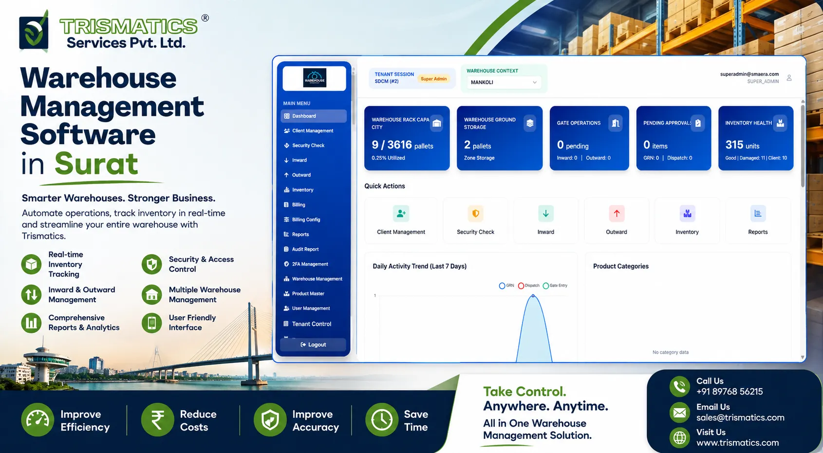 Warehouse Management Software in Surat