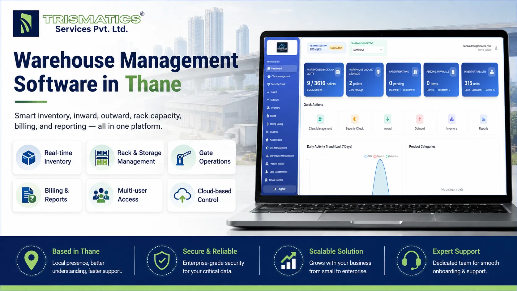Warehouse Management Software in Thane