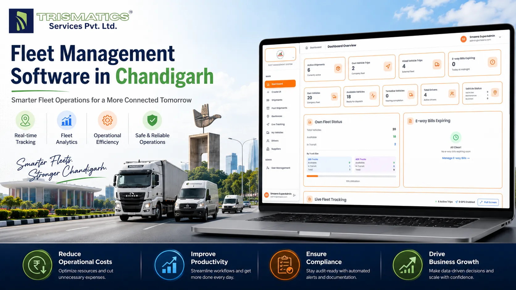 Fleet Management Software in Chandigarh